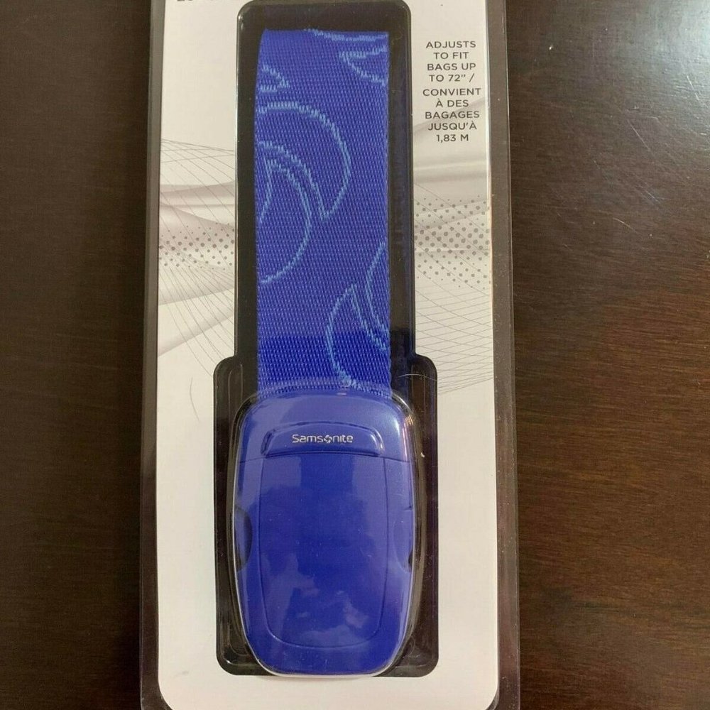 Samsonite Luggage Strap Blue